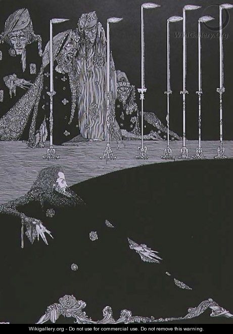 The Pit and the Pendulum, c.1923 - Harry Clarke