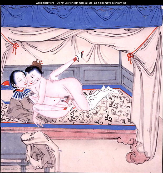 Couple in a Bed - Anonymous Artist
