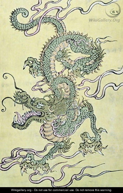 A Chinese Dragon - Anonymous Artist