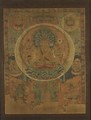 The Mandala of Sahasrabhuja Avalokitesvara, Tunhuang - Anonymous Artist