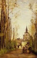 Marissal, Path to the Front of the Church - Jean-Baptiste-Camille Corot