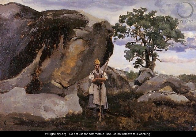 The Forest of Fontainebleau - Jean-Baptiste-Camille Corot