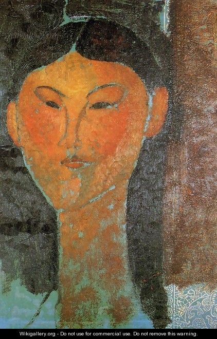 Portrait of Beatrice Hastings II - Amedeo Modigliani