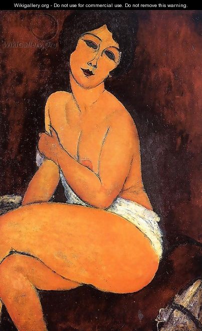 Seated Nude I 2 - Amedeo Modigliani