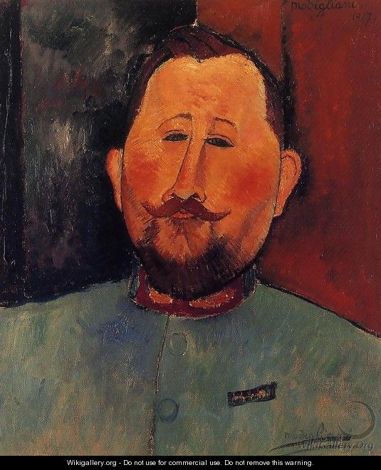 Portrait of Doctor Devaraigne - Amedeo Modigliani