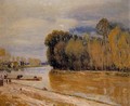 The Loing Canal II - Alfred Sisley