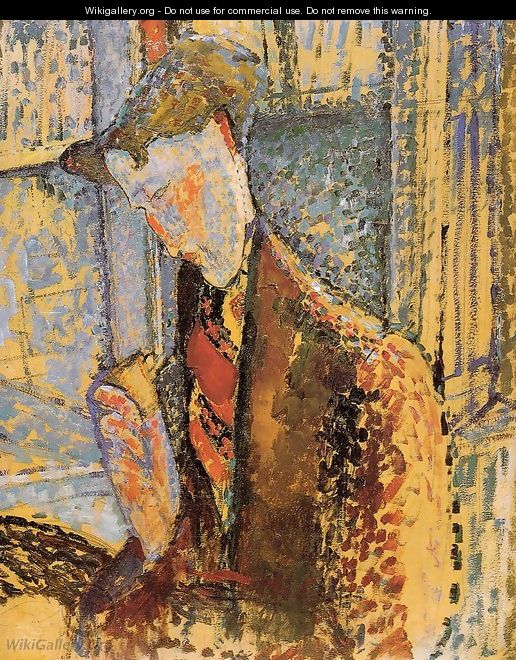 Portrait of Frank Burty Haviland - Amedeo Modigliani