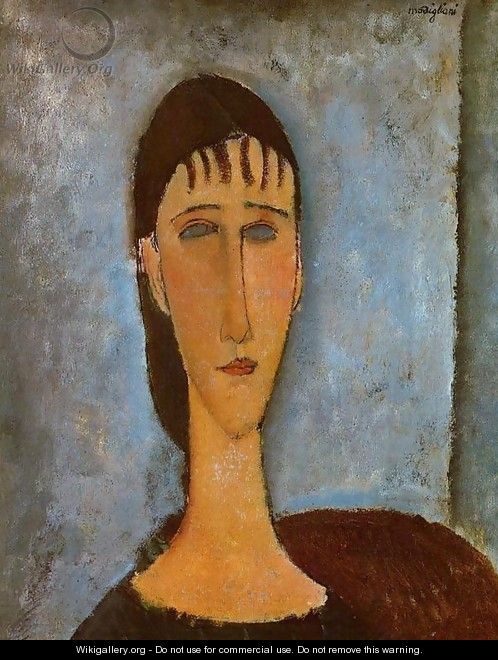 Portrait of a Young Girl - Amedeo Modigliani