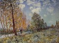 By the River - Alfred Sisley