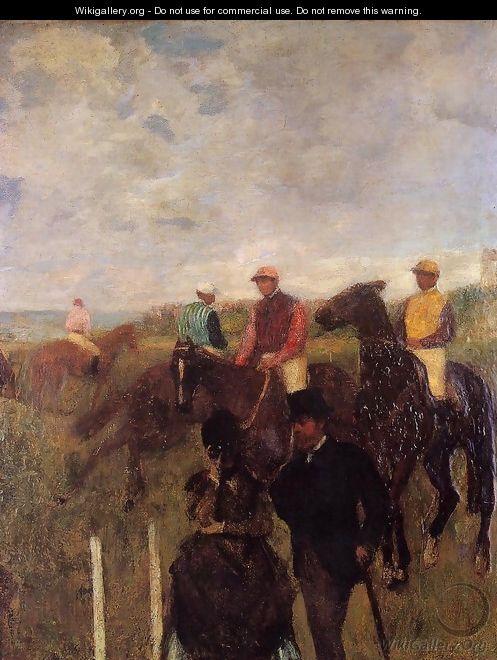 At the Races - Edgar Degas