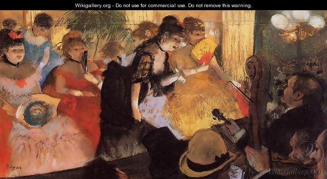 The Cafe Concert - Edgar Degas