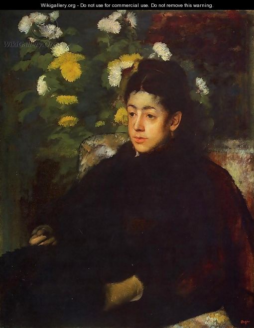 Mademoiselle Malo (?) - Edgar Degas