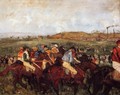 The Gentlemen's Race: Before the Start - Edgar Degas