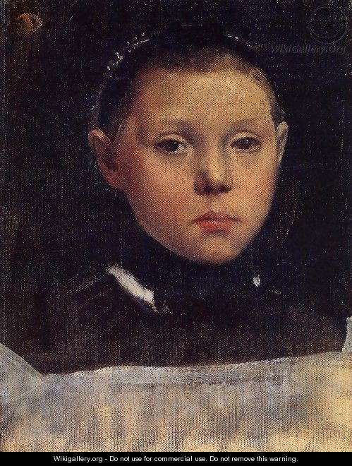 Portrait of Giulia Bellelli - Edgar Degas
