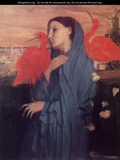 Woman on a Terrace - Edgar Degas