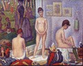 Models (small version) - Georges Seurat