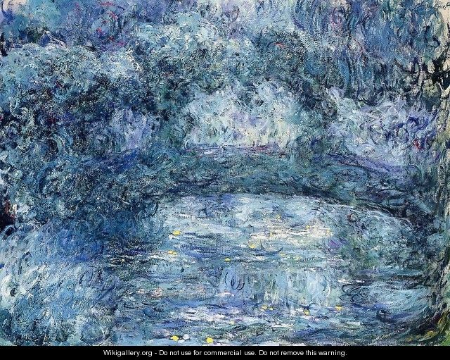 The Japanese Bridge IV - Claude Oscar Monet
