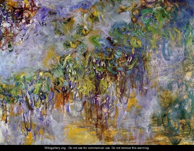 Winteria (right half) - Claude Oscar Monet