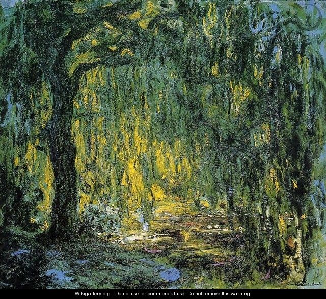 Weeping Willow II - Claude Oscar Monet