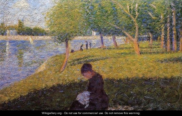 Woman Sewint - Georges Seurat