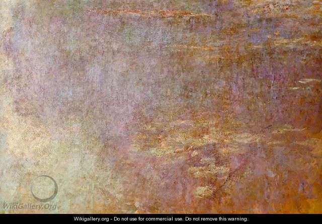 Water-Lilies (right half) I - Claude Oscar Monet