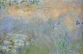 Water-Lily Pond with Irises 2 - Claude Oscar Monet