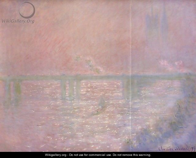 Charing Cross Bridge II - Claude Oscar Monet