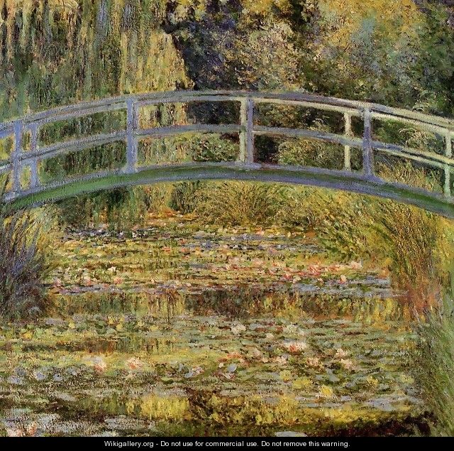 Water-Lily Pond I - Claude Oscar Monet