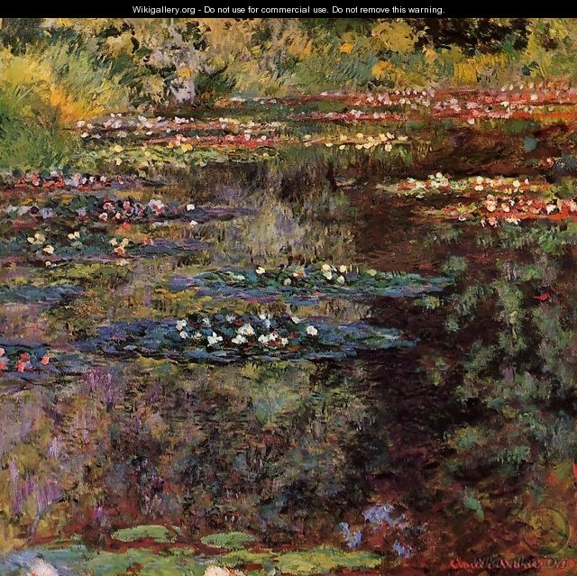 Water-Lilies VI - Claude Oscar Monet