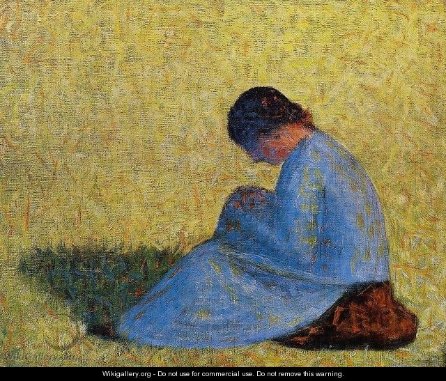 Seated Woman - Georges Seurat