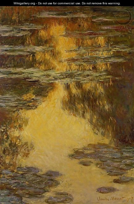 Water-Lilies 13 - Claude Oscar Monet