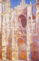 Rouen Cathedral, the Portal in the Sun - Claude Oscar Monet