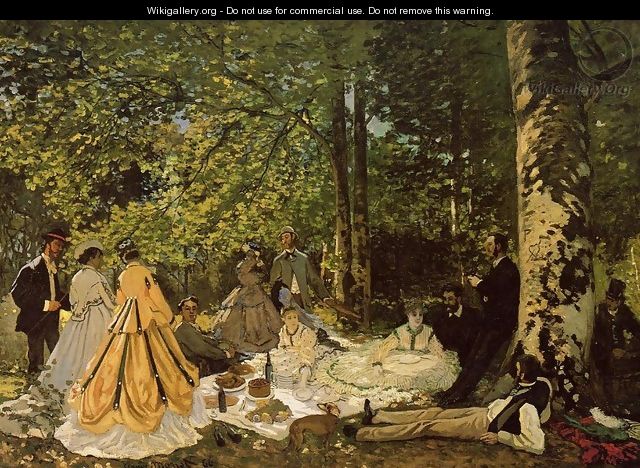 Luncheon on the Grass 2 - Claude Oscar Monet