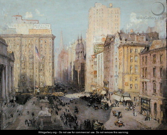 Fifth Avenue, New York, 1913 - Colin Campbell Cooper