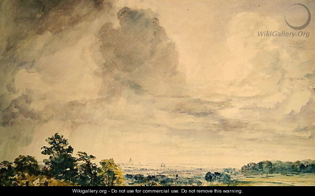 London from Hampstead Heath - John Constable