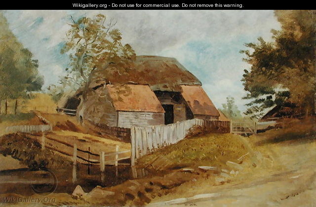 Old Barn, c.1855 - Lionel Constable