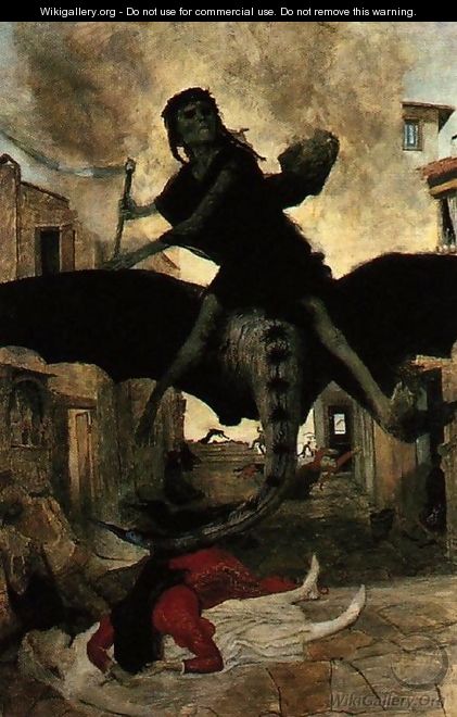 The Plague, 1898 - Arnold Böcklin