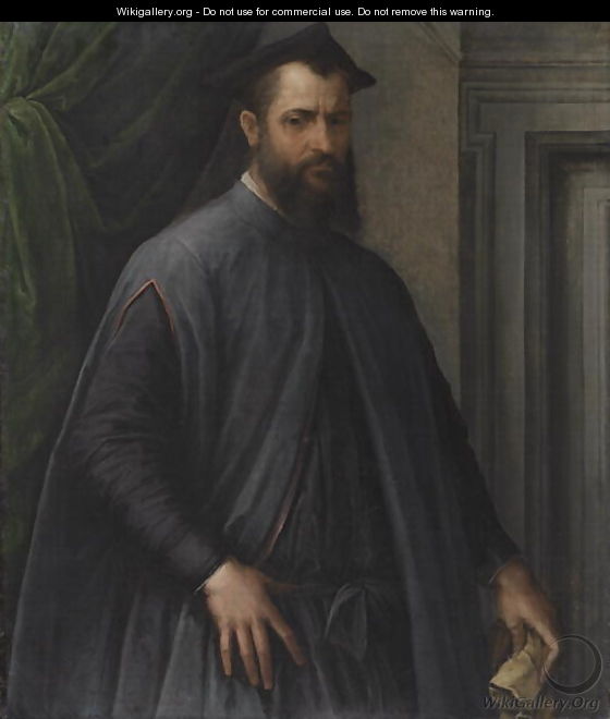 Portrait of a Prelate c.1540 - Jacopino del Conte