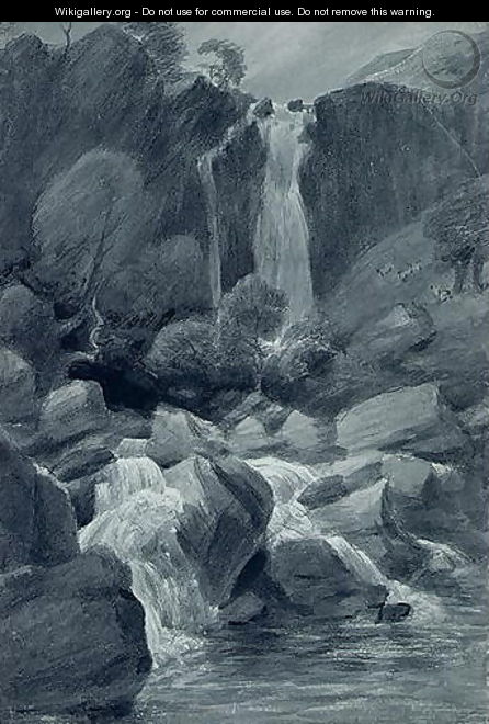 Taylor Ghyll, Sty Head, Borrowdale, 1806 - John Constable