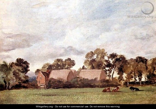 A Suffolk Landscape - John Constable