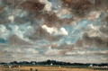 Extensive Landscape with Grey Clouds, c.1821 - John Constable