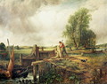 A Boat Passing a Lock 2 - John Constable