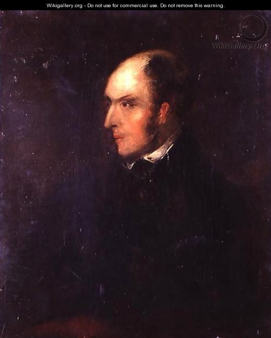 Portrait of a Balding Man - John Constable