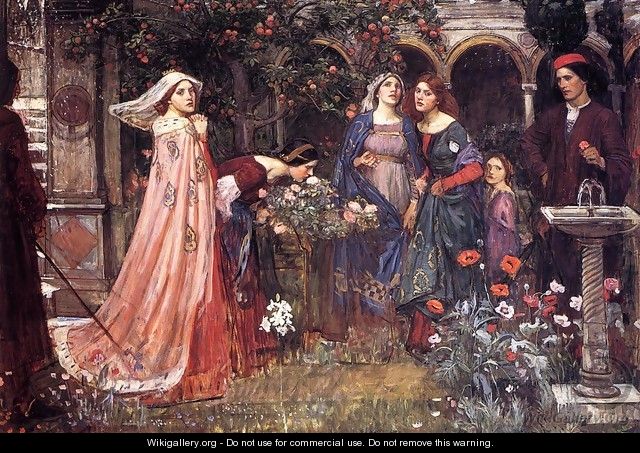The Enchanted Garden 1916 - John William Waterhouse