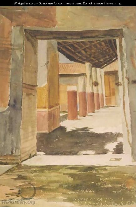 Scene at Pompeii 1877 - John William Waterhouse