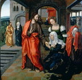 Christ taking Leave of his Mother - Jan van II Coninxloo