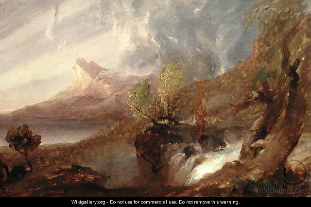 Study for a Wild Scene 1831 - Thomas Cole