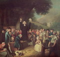 George Whitefield preaching - John Collet