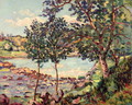 Landscape with a Lake - Armand Guillaumin