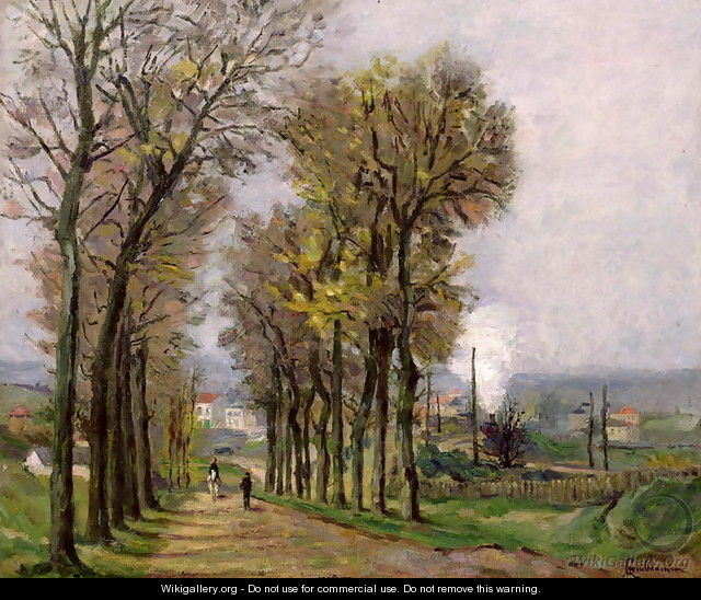 Landscape in the Ile de France, c.1878 - Armand Guillaumin